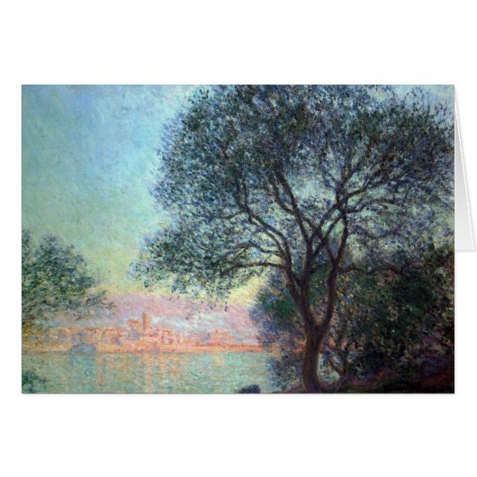 Antibes in de ochtend door Claude Monet (Voorkant Horizontaal)