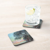 Antibes in the Morning by Claude Monet Bier Onderzetter (Rechterzijde)