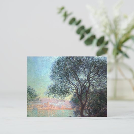 Antibes in the Morning by Claude Monet Briefkaart (Staand voorkant)
