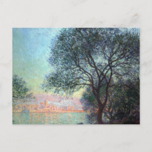 Antibes in the Morning by Claude Monet Briefkaart