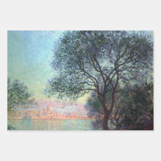 Antibes in the Morning by Claude Monet Inpakpapier Vel (Voorkant 2)