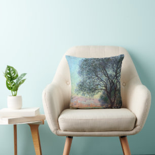 Antibes in the Morning by Claude Monet Kussen