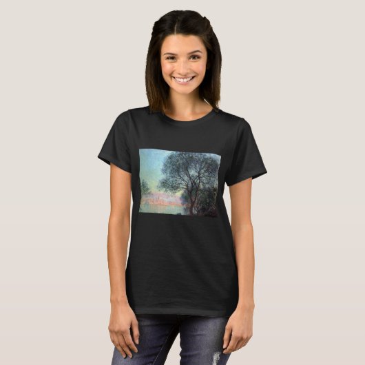 Antibes in the Morning by Claude Monet T-shirt (Voorkant volledig)