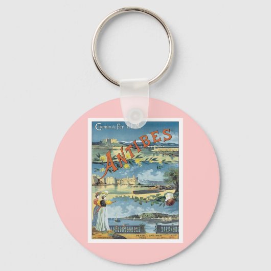 Antibes-Middellandse Zee Sleutelhanger (Voorkant)