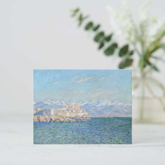 Antibes, namiddagmiddag - effect - Claude Monet Briefkaart (Staand voorkant)