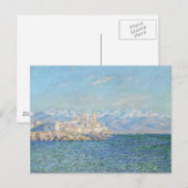 Antibes, namiddagmiddag - effect - Claude Monet Briefkaart (Voorkant / Achterkant)
