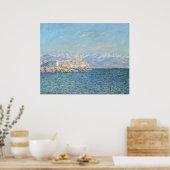 Antibes, namiddagmiddag - effect - Claude Monet Poster (Keuken)