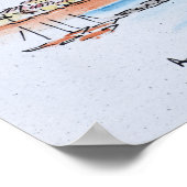 Antibes on the Mediterranean, France Poster (Hoek)