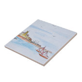 Antibes on the Mediterranean, Frankrijk Tegeltje (Zijkant)