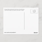 Antibes Poster Post Card Briefkaart (Achterkant)