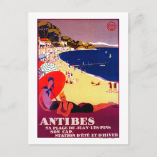 Antibes  PosterEurope Briefkaart