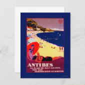 Antibes  PosterEurope Briefkaart (Voorkant / Achterkant)