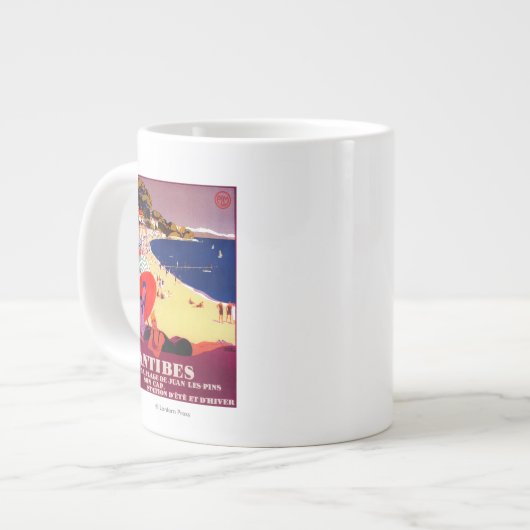 Antibes  PosterEurope Grote Koffiekop (Links)