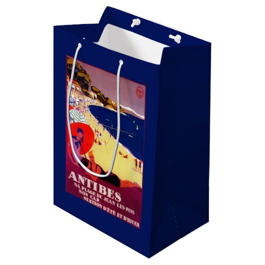 Antibes  PosterEurope Medium Cadeauzakje (Voorkant Gekanteld)