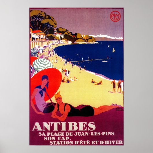 Antibes  PosterEurope Poster (Voorkant)