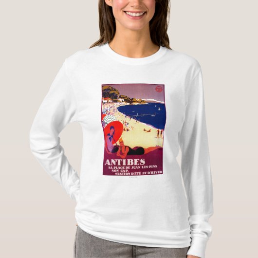 Antibes  PosterEurope T-shirt (Voorkant)
