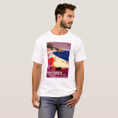 Antibes PosterEurope T-shirt (Voorkant volledig)