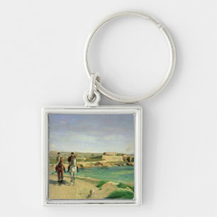 Antibes, the Horse Ride, 1868 Sleutelhanger