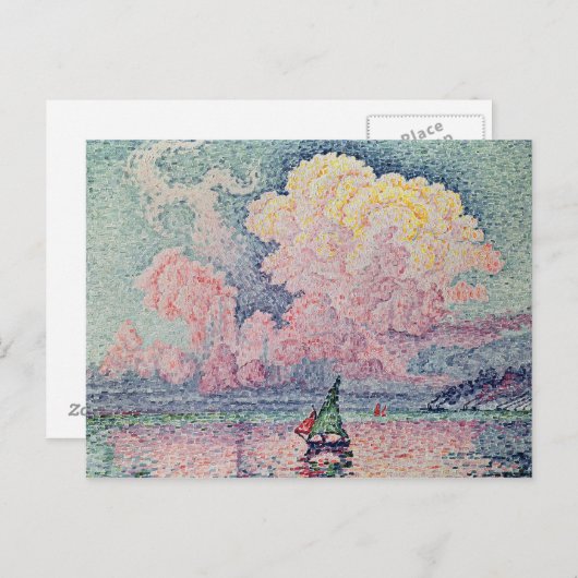 Antibes, the Pink Cloud, 1916 Briefkaart (Voorkant / Achterkant)