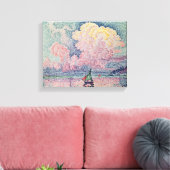 Antibes, the Pink Cloud, 1916 Canvas Afdruk (Insitu (Woonkamer))