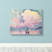 Antibes, the Pink Cloud, 1916 Canvas Afdruk (Insitu (Houten vloer))
