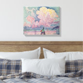 Antibes, the Pink Cloud, 1916 Canvas Afdruk (Insitu (Slaapkamer))