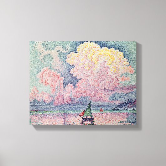 Antibes, the Pink Cloud, 1916 Canvas Afdruk (Voorkant)
