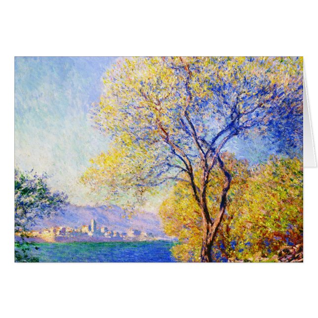 Antibes uit de Salis Gardens Claude Monet (Voorkant Horizontaal)