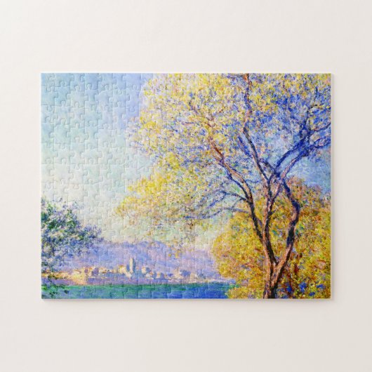 Antibes uit de Salis Gardens Claude Monet Legpuzzel (Horizontaal)
