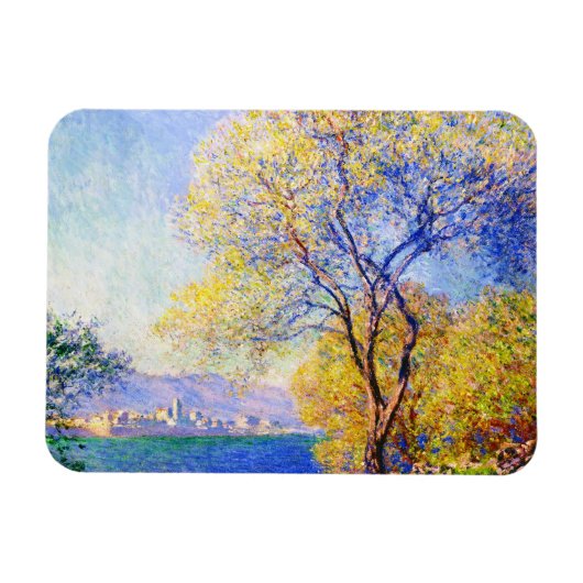 Antibes uit de Salis Gardens Claude Monet Magneet (Horizontaal)