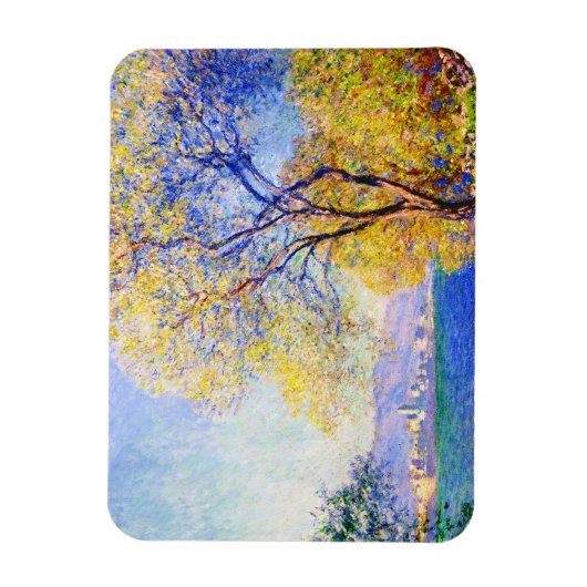 Antibes uit de Salis Gardens Claude Monet Magneet (Verticaal)