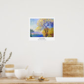 Antibes uit de Salis Gardens Claude Monet Poster (Keuken)