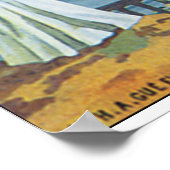 Antibes Vintage Travel Poster (Hoek)