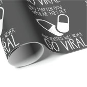 Antibiotica Viral Science Researcher Pharmacist Cadeaupapier (Rol Hoek)