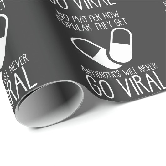 Antibiotica Viral Science Researcher Pharmacist Cadeaupapier (Rol Hoek)