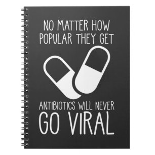 Antibiotica Viral Science Researcher Pharmacist Notitieboek