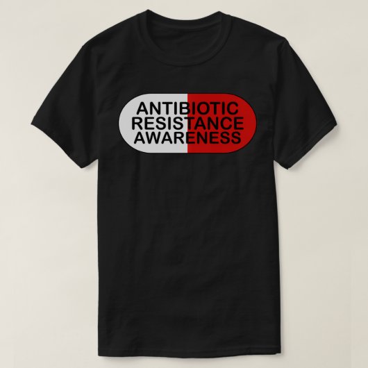 Antibioticum Resistance Awareness Microbiologist L T-shirt (Design voorkant)