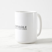 Antibreekbaar - wordt beter met Chaos Koffiemok (Voorkant rechts)