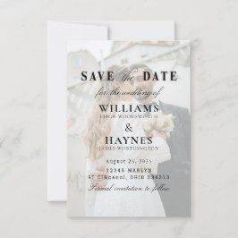 Antic Love Save the Date Kaart