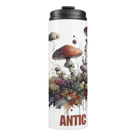 Antic Mushroom Thermosbeker (Voorkant)