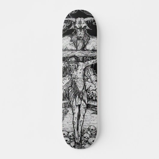 Antichrist Dark Underground Popsik Deck Persoonlijk Skateboard (Voorkant)