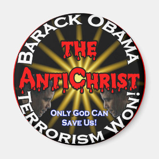 AntiChrist Obama God Magneet