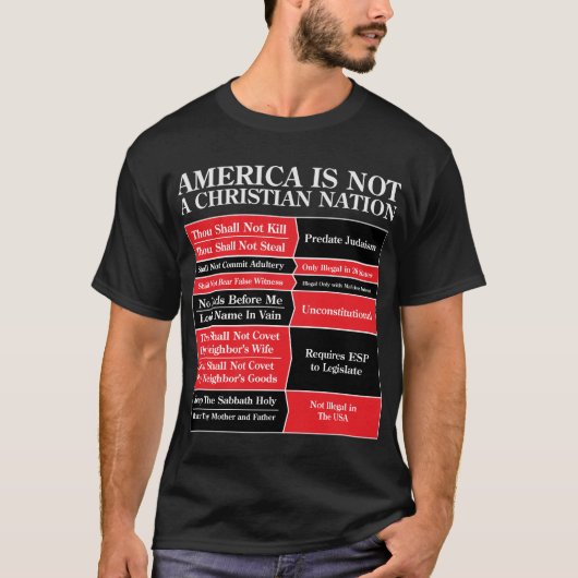 AntiChristian Nation T-shirt (Voorkant)