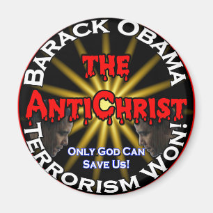 AntiChristus Obama God Magneet