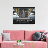 Anticipatie: Inspirerend prijsopgave Canvas Afdruk (Insitu (Woonkamer))