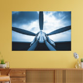 anticipatie op de vlucht canvas afdruk (Insitu (Woonkamer))