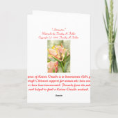 "Anticiperen" aan voordeel Kairos buiten Kaart (Achterkant)