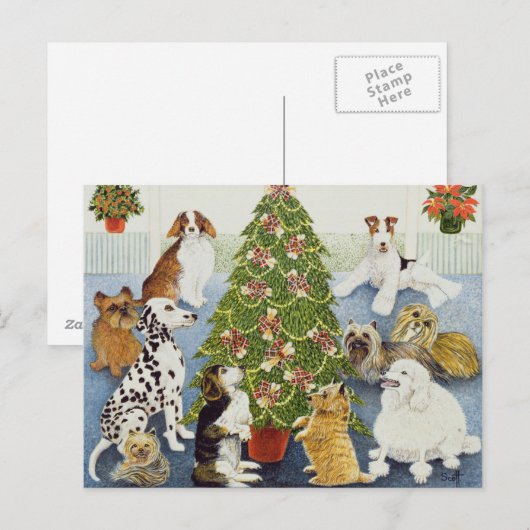 Anticiperen Feestdagenkaart (Voorkant / Achterkant)