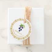 Anticlabel voor zelfgemaakte braamjam in het wit bedankjes labels (In situ)