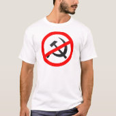 anticommunisme t-shirt (Voorkant)